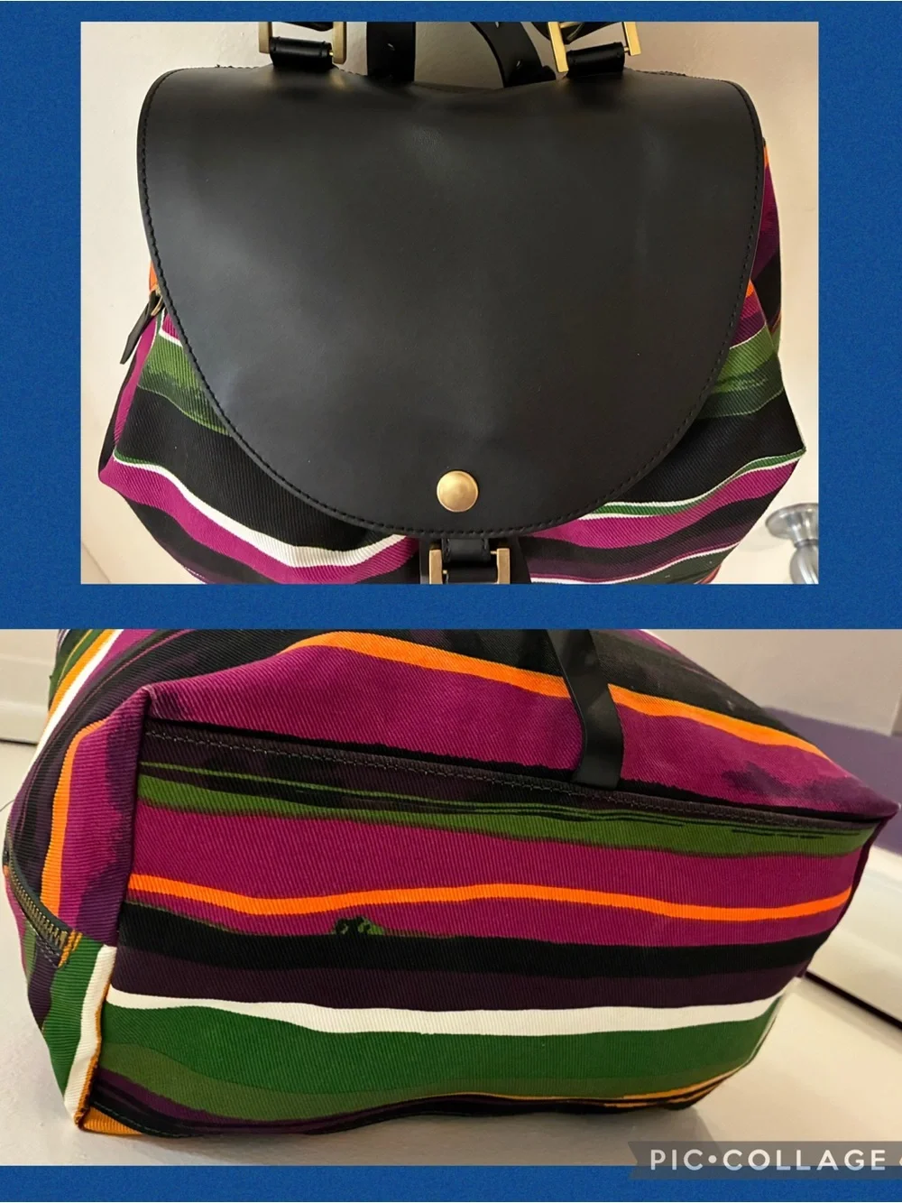Kate Spade Saturday Half Circle Convertible Backpack in Sunset